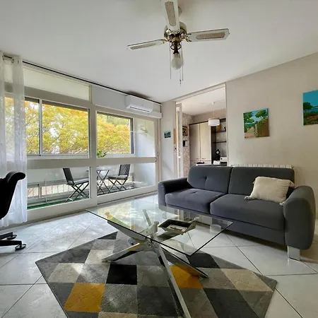 T2 Etoile Pres Des Thermes, Climatise Avec Parking - Fr-1-503-71 بالاروك ليه بان